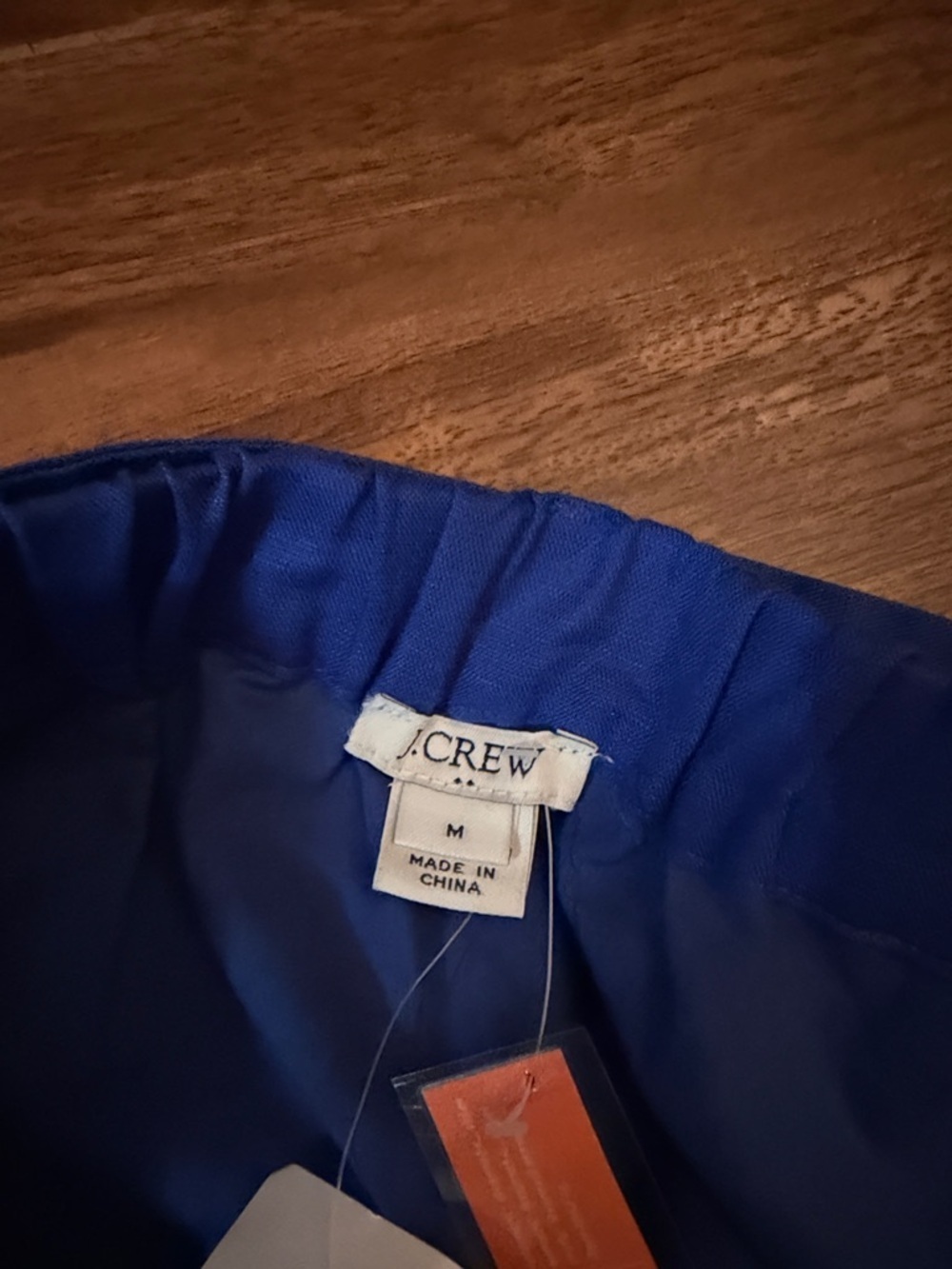 J. Crew Bright Royal Blue Cotton Skirt - Picture 2 of 4